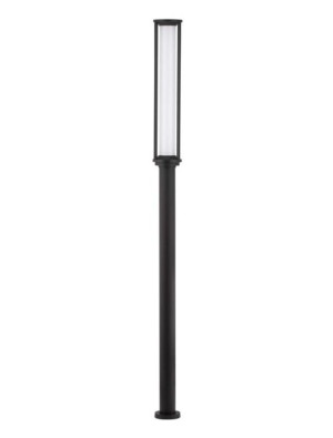 ONOFRE okrągły ciemny antracyt wys. 2,20m. LED 16W 3000K IP65 Lampa ogrodowa stojąca