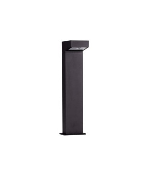 CALMARE czarny pisakowy wy. 50cm. LED COB 11W 3000K IP65 Lampa ogrodowa stojąca