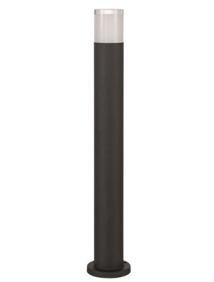 VILLAHERMOSA czarny piaskowy wys. 80cm. LED 10W 3000K IP65 Lampa ogrodowa stojąca