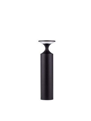 MORCAVO czarny piaskowy wys. 50cm. LED 13W 3000K IP65 Lampa ogrodowa stojąca