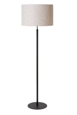 MAYA czarny - beżowy Ø45 cm. E27 Lampa podłogowa stojąca