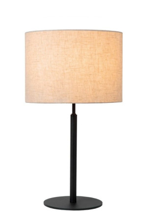 MAYA czarny - beżowy Ø26 cm. E27 Lampa stołowa