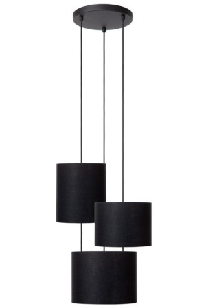 MAYA czarny Ø46 cm. 3xE27 Lampa wisząca