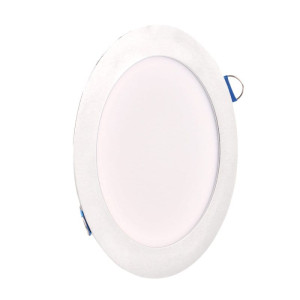RIGEL R120 biała okrągła Ø 17cm. LED 10W 4000K 1200lm Oprawa podtynkowa z zasilaczem