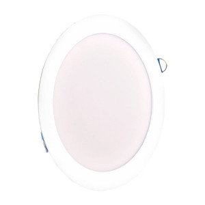 RIGEL R120 biała okrągła Ø 22cm. LED 14W 4000K 1800lm Oprawa podtynkowa z zasilaczem