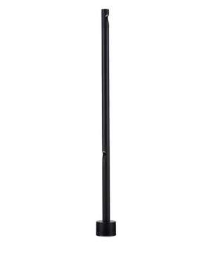 TRANDOR czarny piaskowy wys. 90cm. LED 2x4W 3000K IP65 Lampa ogrodowa stojąca obrotowa