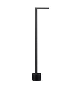CHIMBOTE czarny piaskowy wys. 65cm. LED 5W 3000K IP65 Lampa ogrodowa stojąca
