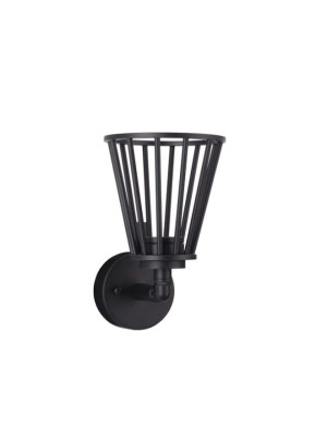 ACEVES czarny piaskowy LED 6W 3000K IP65 Kinkiet zewnętrzny