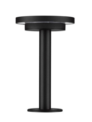 ALONVIA czarny piaskowy wys. 24cm. LED 12W 3000K IP65 Lampa ogrodowa stojąca