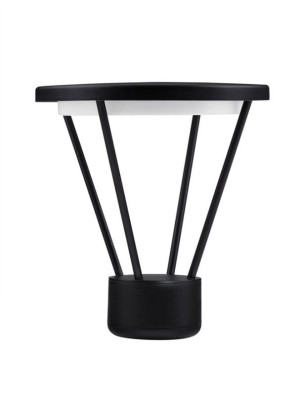 ALNOX ciemny antracyt wys. 33cm. LED 16W 3000K IP65 Lampa ogrodowa stojąca