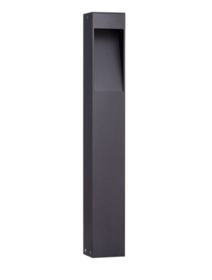 VIEJO czarny piaskowy wys. 60cm. LED 7W 3000K Lampa ogrodowa stojąca