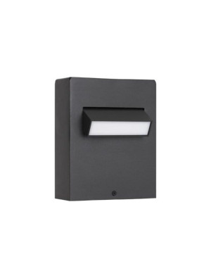MONCLOVA czarny piaskowy wys. 15cm. LED 6W 3000K Lampa ogrodowa stojąca dół z dyfuzorem antyodblaskowym