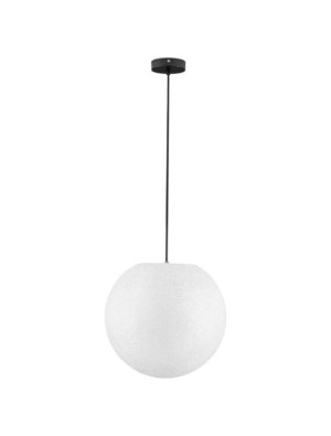 CELENDIN biały śr. 40cm. E27 Zewnętrzna lampa wisząca