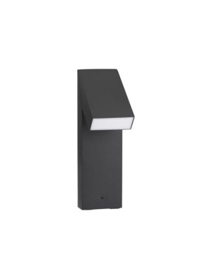 MONOVA czarny piaskowy wys. 40cm. LED 6W 3000K Lampa ogrodowa stojąca dyfuzorem antyodblaskowym