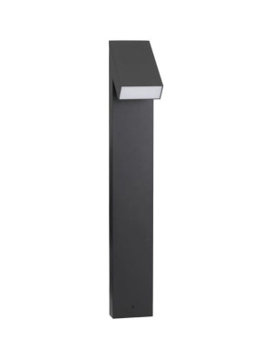 MONOVA czarny piaskowy wys. 80cm. LED 6W 3000K Lampa ogrodowa stojąca dyfuzorem antyodblaskowym