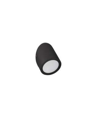 ACOLCO czarny piaskowy LED 3W 3000K IP65 Kinkiet zewnętrzny