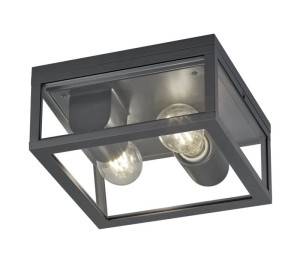 Garonne Antracyt IP44 Lampa sufitowa zewnętrzna Trio