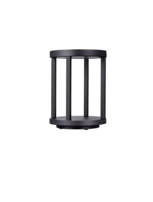 TAZORIA ciemny antracyt wys. 28cm. LED 9W 3000K Lampa ogrodowa stojąca