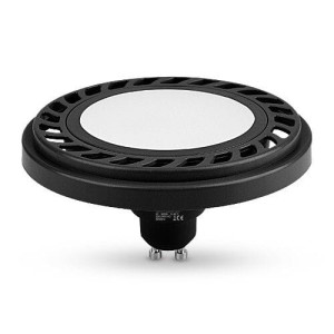 ES111 czarny GU10 SOFT 9W 120° 3000K WW barwa ciepła