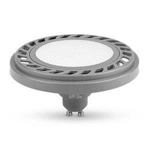 ES111 szary GU10 SOFT 9W 120° 4000K NW barwa neutralna