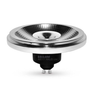 ES111 HALO srebrny GU10 12W 24° 3000K WW barwa ciepła