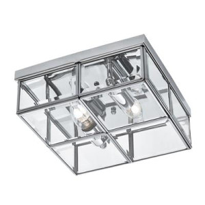 Pisa 2Lt chrom 2xE14 Lampa sufitowa