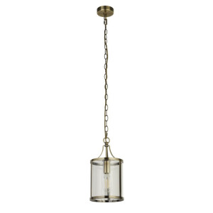 Lux & Belle antyczny mosiądz Ø 18cm. E27 Lampa wisząca