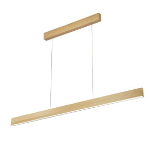 LEE złoty szczotkowany LED 52W 3000K Lampa wisząca