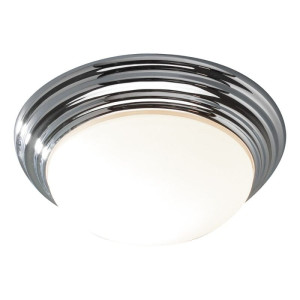 Barclay chrom Ø38cm. E27 IP44 Łazienkowa lampa sufitowa