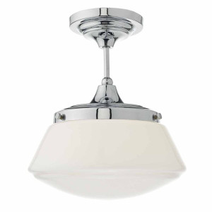 Caden chrom Ø26cm. E27 IP44 Łazienkowa lampa sufitowa