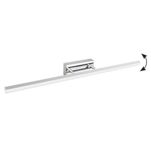 SUNNY chrom szer. 59cm. LED 19W 3000K IP44 Kinkiet łazienkowy uchylny nad lustro
