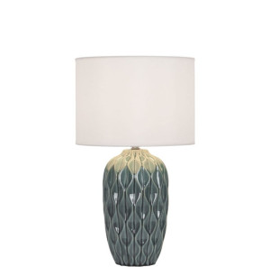 Pineaple zielony | biały E27 Lampa stołowa