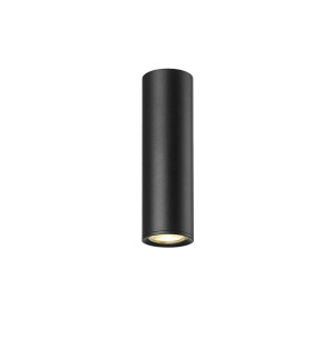 Ballet czarny mat wys. 20cm. GU10 Downlight | Tuba sufitowa