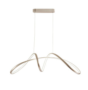 Caprice srebrny LED 51W 3000K Lampa wisząca