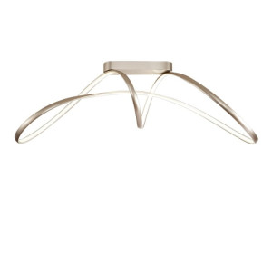 Caprice srebrny LED 51W 3000K Lampa sufitowa