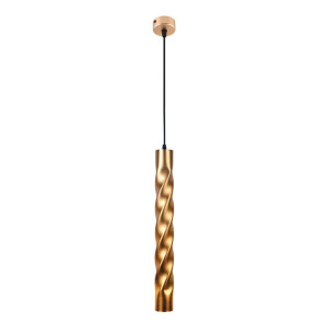 Marley złoty GU10 Lampa wisząca tuba