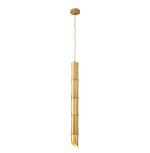 Bamboo złoty GU10 Lampa wisząca tuba