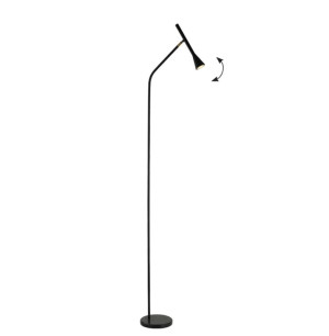 Melody czarny mat GU10 Lampa podłogowa stojąca