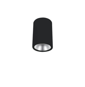 Dermot czarny LED COB 10W 3000K UGR