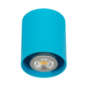 Play niebieski okrągły GU10 Downlight | Tuba