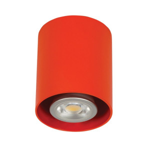 Play pomarańczowy okrągły GU10 Downlight | Tuba