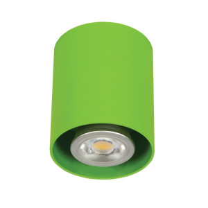 Play zielony okrągły GU10 Downlight | Tuba
