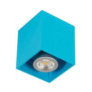 Play niebieski kwadrat GU10 Downlight | Tuba