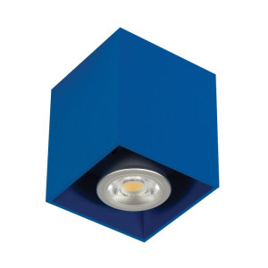 Play ciemnoniebieski kwadrat GU10 Downlight | Tuba