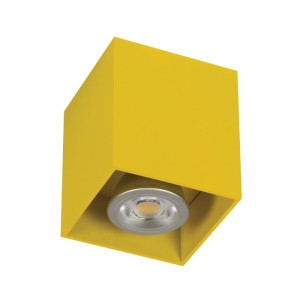 Play żółty kwadrat GU10 Downlight | Tuba