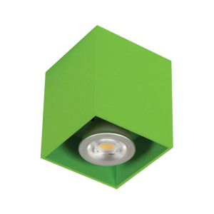Play zielony kwadrat GU10 Downlight | Tuba