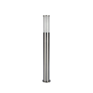 Braso chrom szczotkowany wys. 60cm. E27 IP65 Lampa ogrodowa stojąca