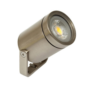 Braso chrom szczotkowany (stal 304) GU10 max.20W IP65 Reflektor ogrodowy