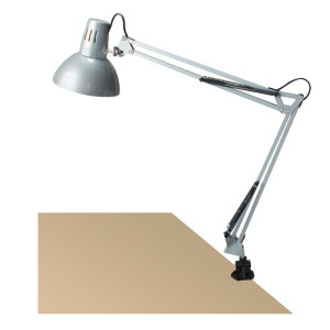 Arno szara lampa stołowa kreślarska Rabalux 4216