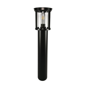 Ivy czarna wys. 80cm. E27 IP23 Lampa ogrodowa stojąca